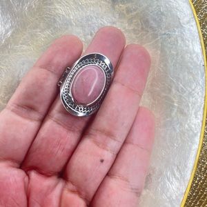 Rose Quartz Stretch Ring